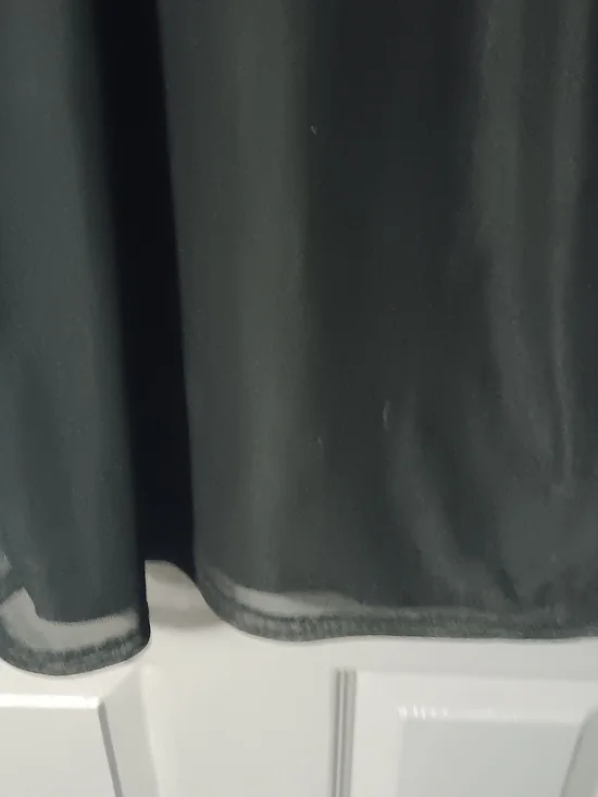 Enfocus Studio Black Long Sleeve V-Neck Sheath Dress - Picture 3 of 5